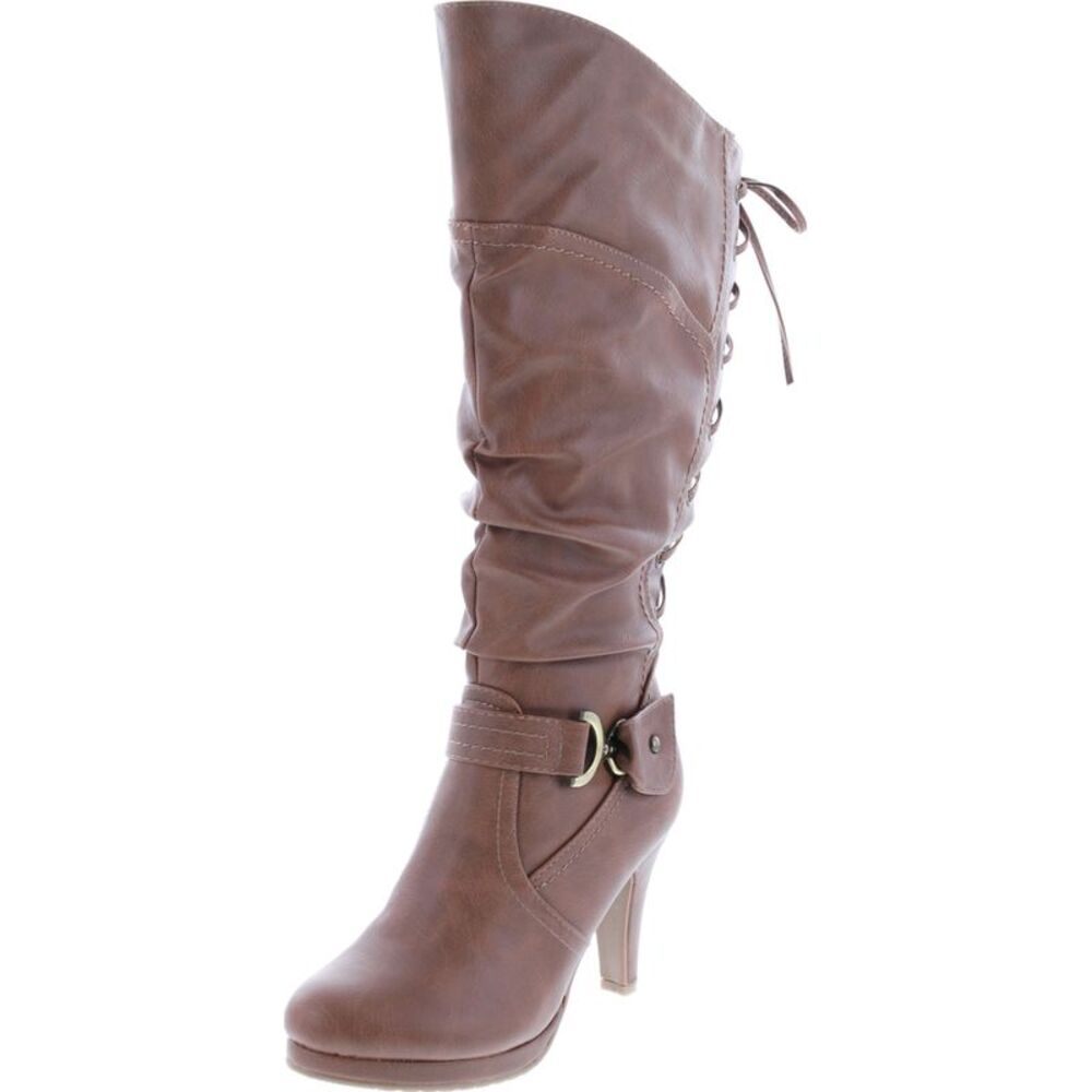 Top Moda Page-65 Tan Womens boots 5 NEW